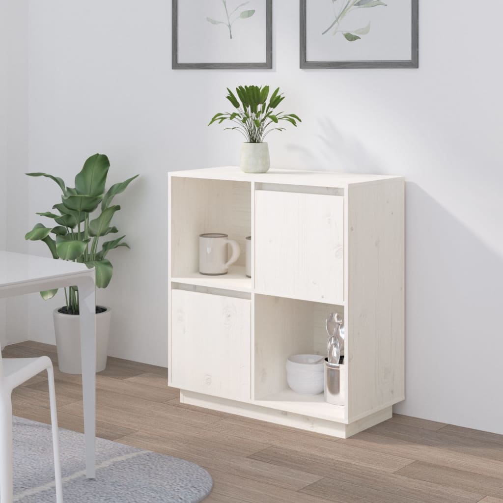 Dulap, , 74X35X80 Cm, Lemn Masiv De Pin