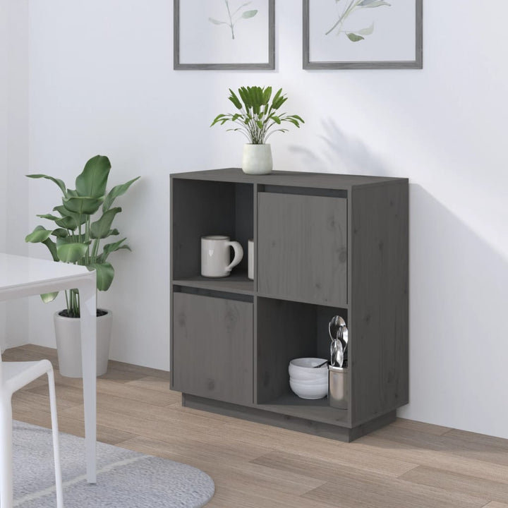 Dulap, , 74X35X80 Cm, Lemn Masiv De Pin