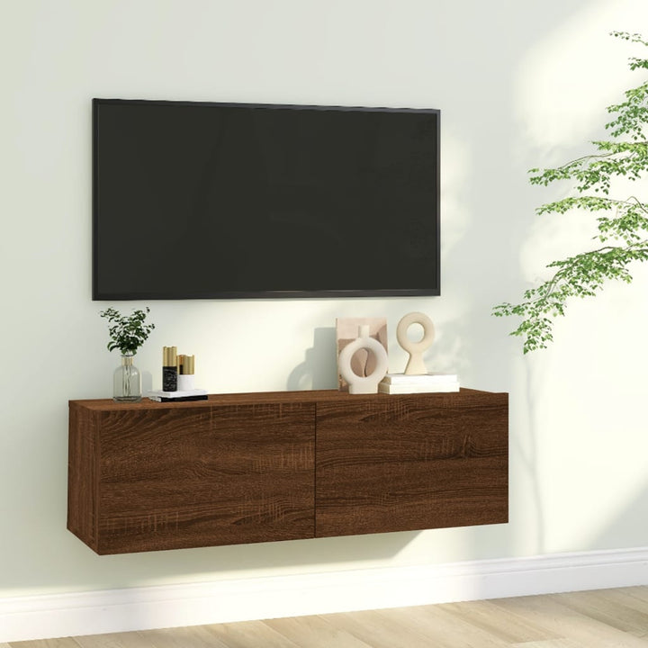 Dulap Tv De Perete, , 120X30X30 Cm, Lemn Prelucrat