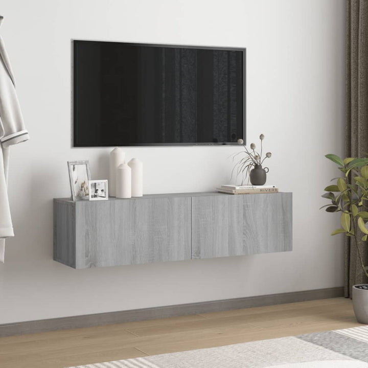 Dulap Tv De Perete, , 120X30X30 Cm, Lemn Prelucrat