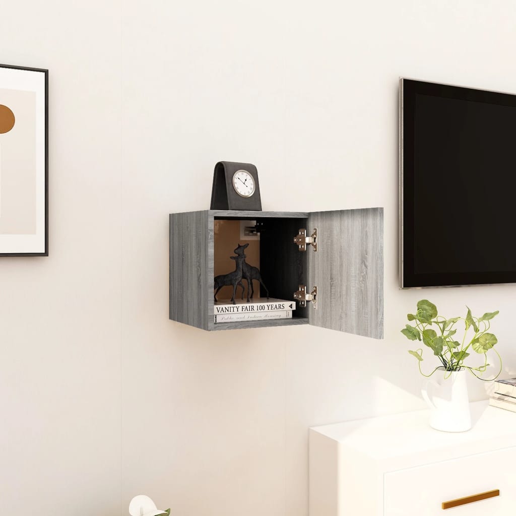 Dulap Tv Montaj Pe Perete, , 30,5X30X30 Cm