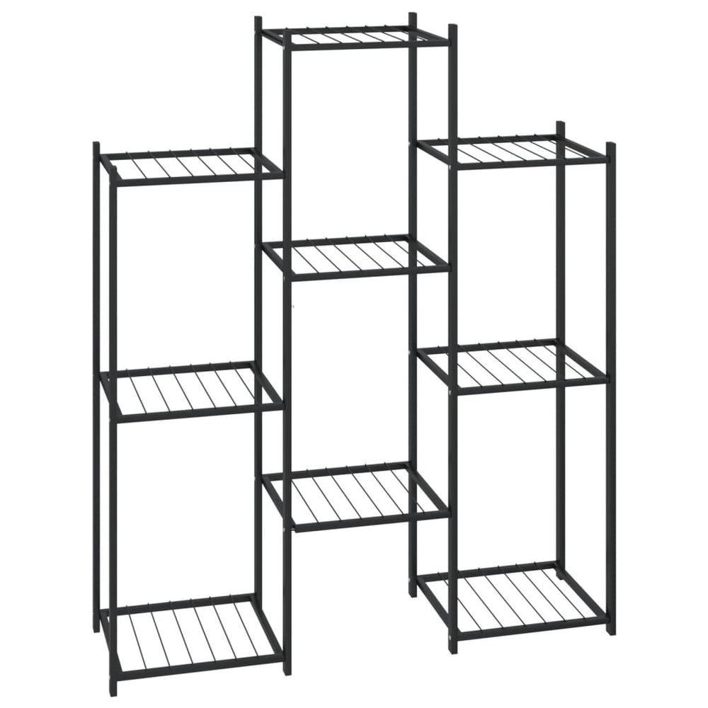 Suport Pentru Flori, 83X25X100 Cm, Negru, Fier