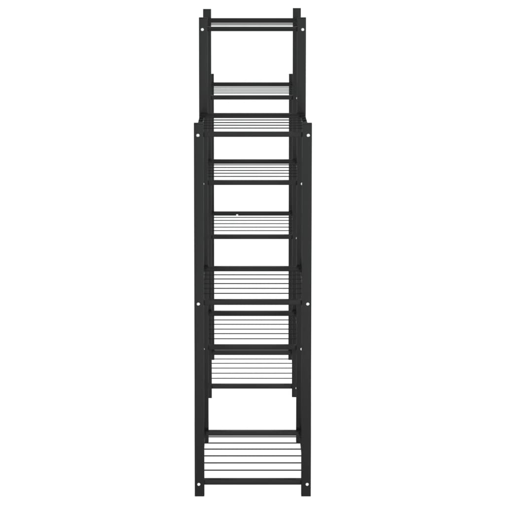 Suport Pentru Flori, 83X25X100 Cm, Negru, Fier