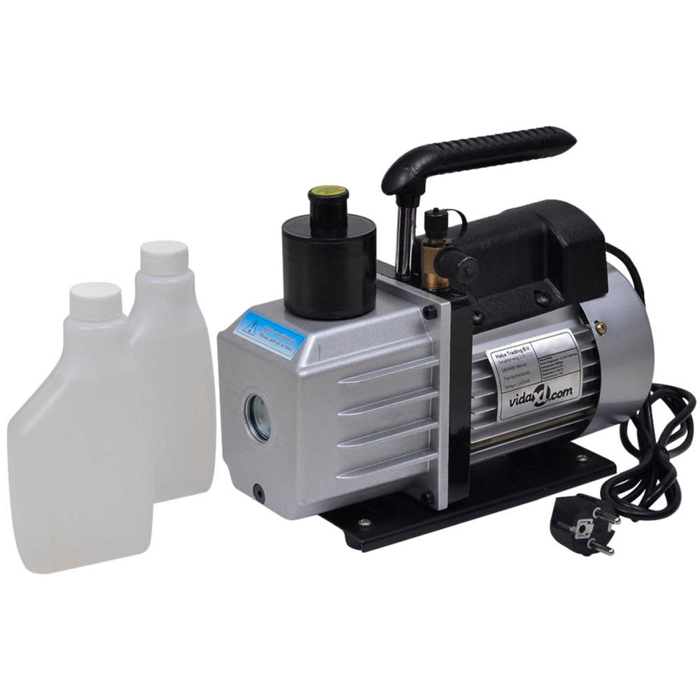 Pompă De Vid 50 L/Min Cu Set De Manometre În Set Scule