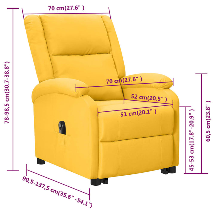 Fotoliu Cu Ridicare, , Material Textil