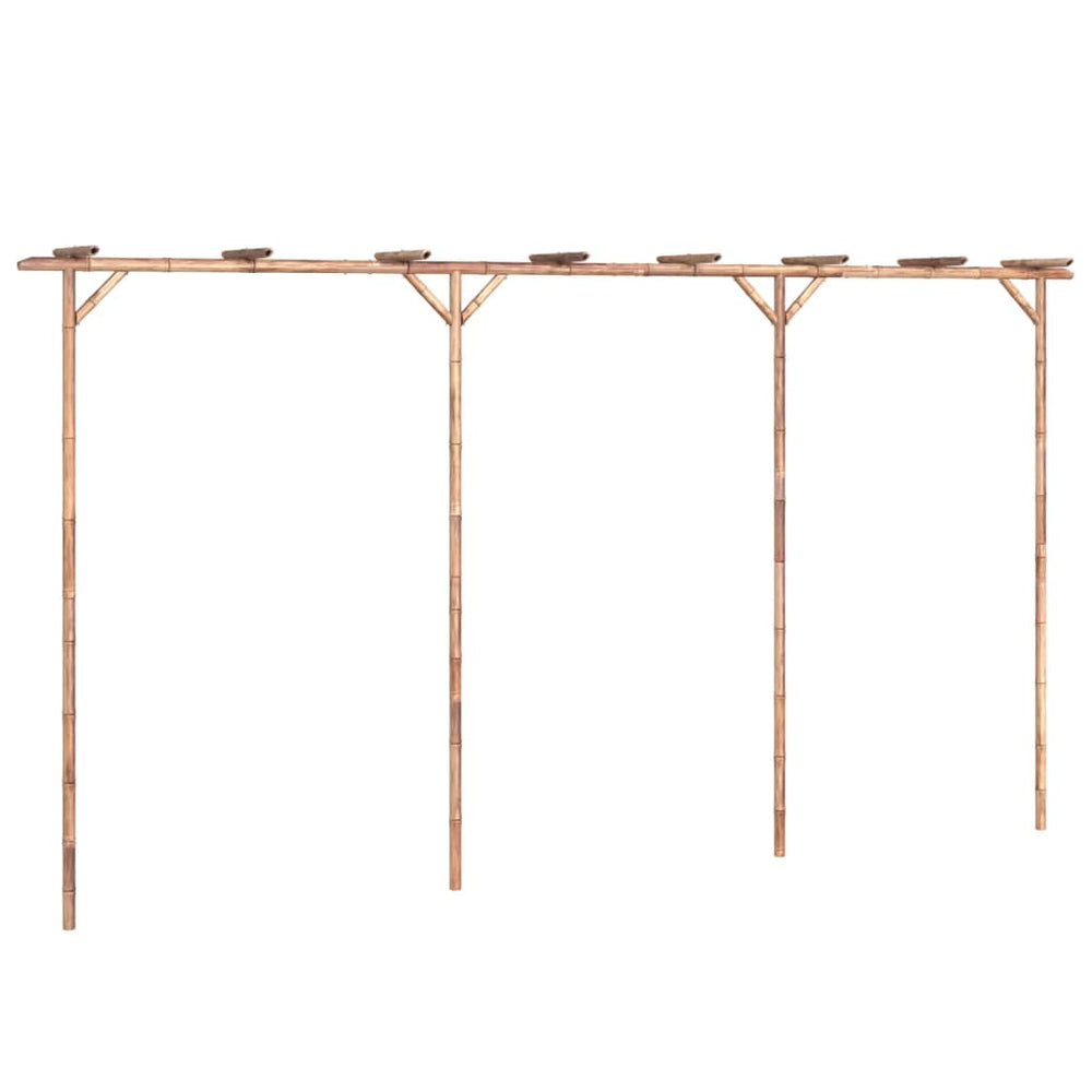 Pergolă, 385X40X205 Cm, Bambus