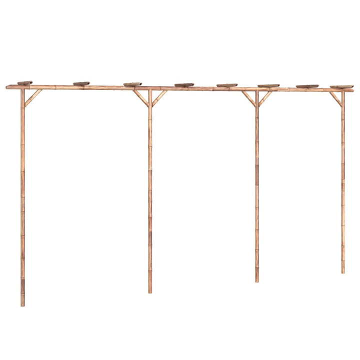 Pergolă, 385X40X205 Cm, Bambus