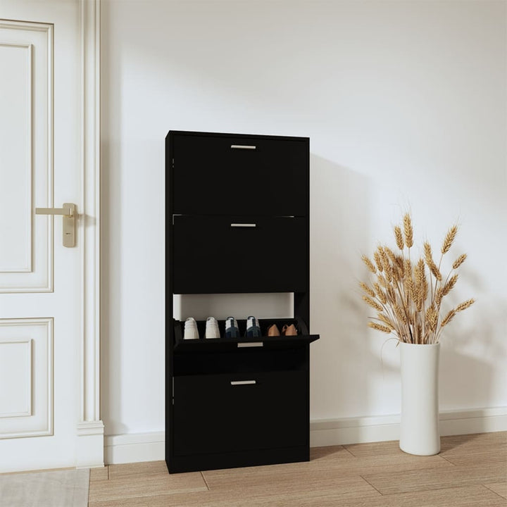Pantofar Cu 5 Compartimente Din Lemn,