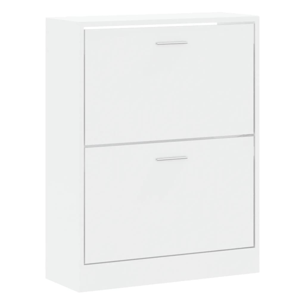 Pantofar, Alb Extralucios, 63X24X, Lemn Compozit