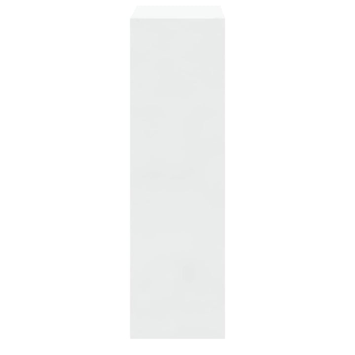Pantofar, Alb Extralucios, 63X24X, Lemn Compozit