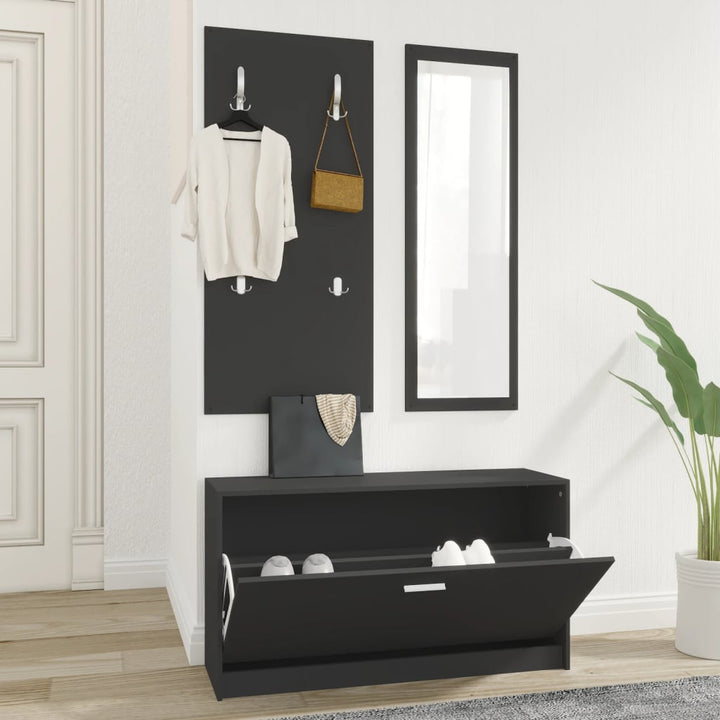 Set Pantofare 3 În 1, , Lemn Prelucrat