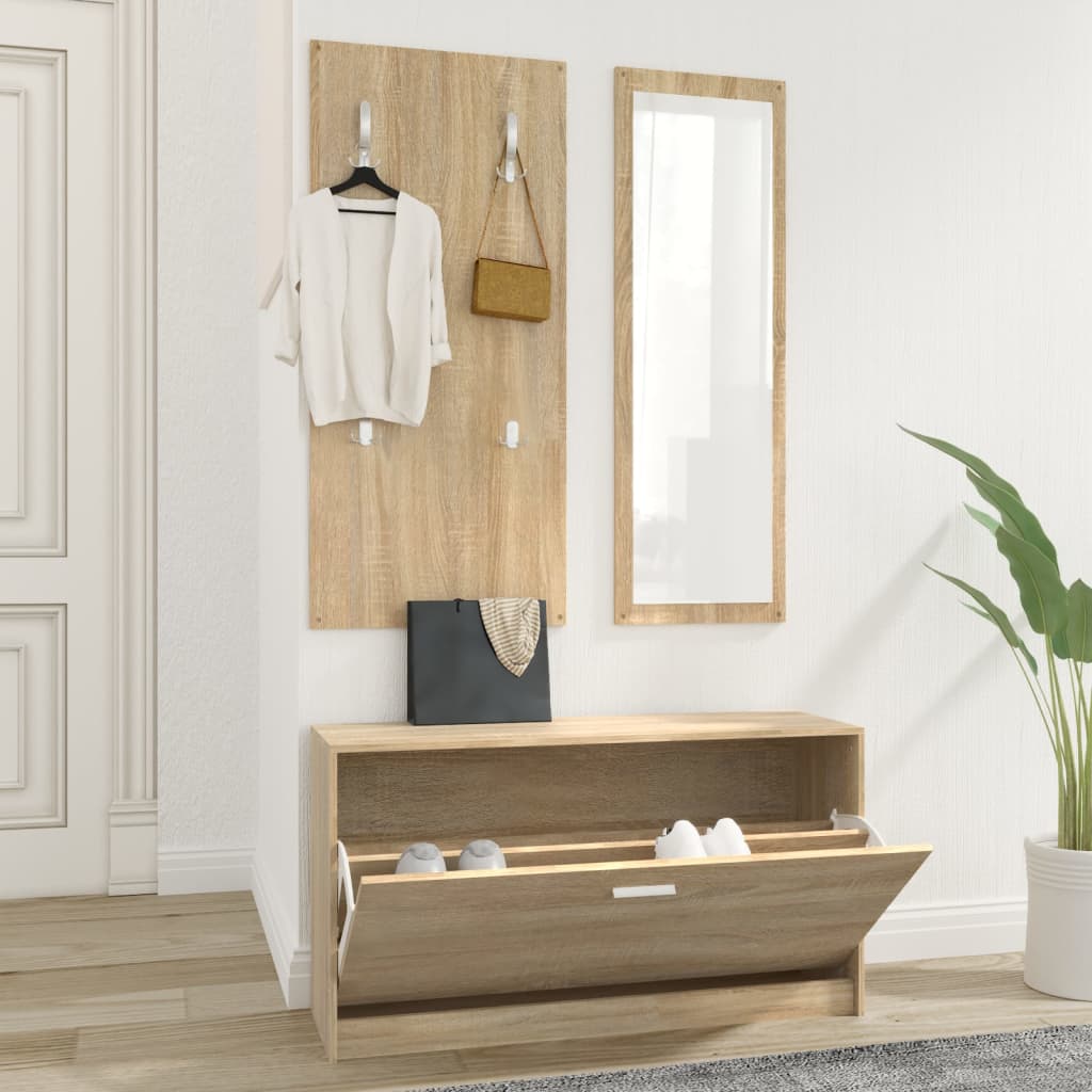 Set Pantofare 3 În 1, , Lemn Prelucrat