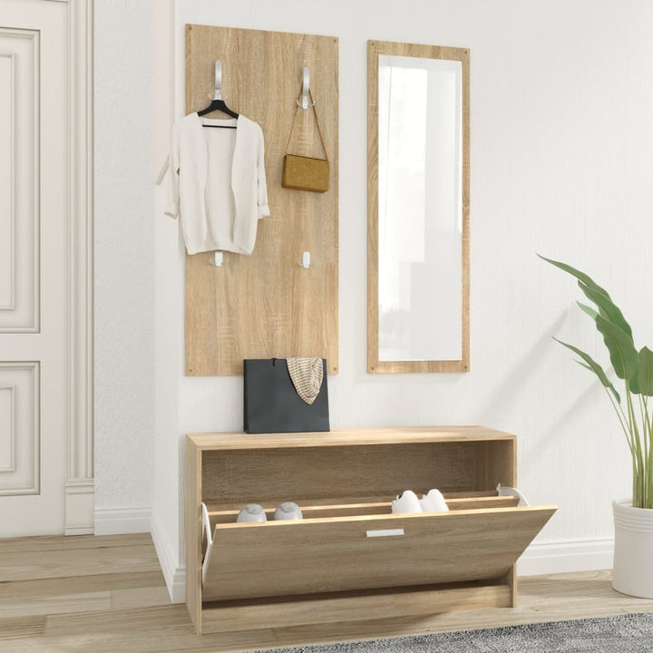 Set Pantofare 3 În 1, , Lemn Prelucrat