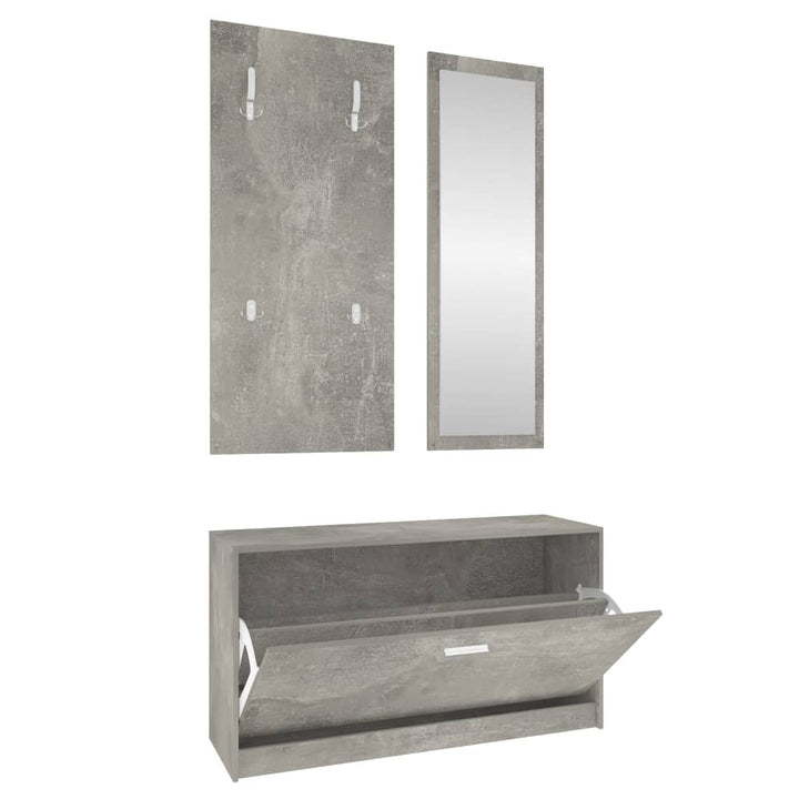 Set Pantofare 3 În 1, , Lemn Prelucrat