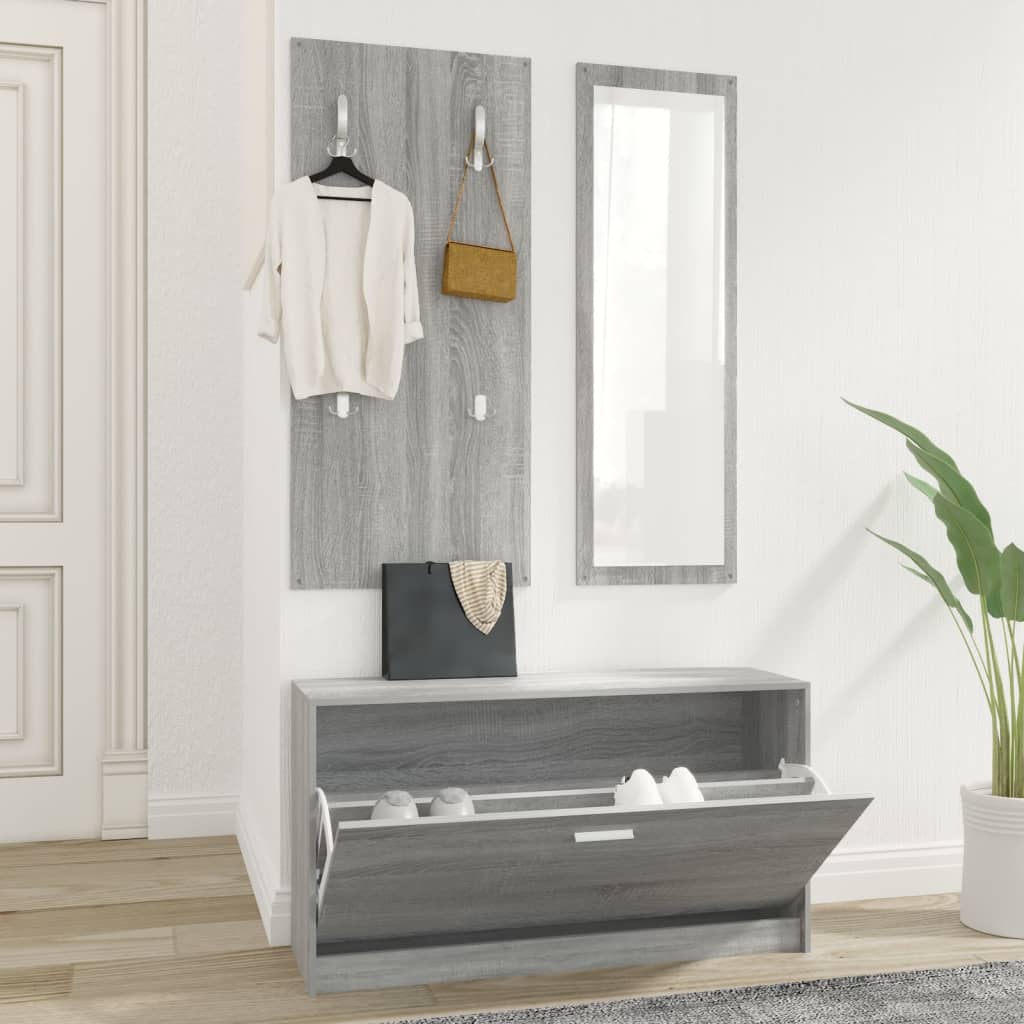 Set Pantofare 3 În 1, , Lemn Prelucrat