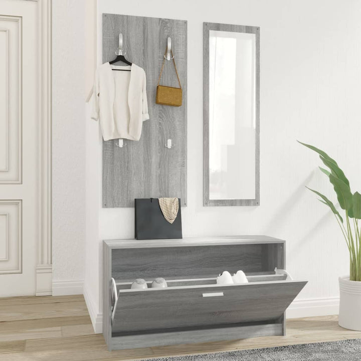 Set Pantofare 3 În 1, , Lemn Prelucrat