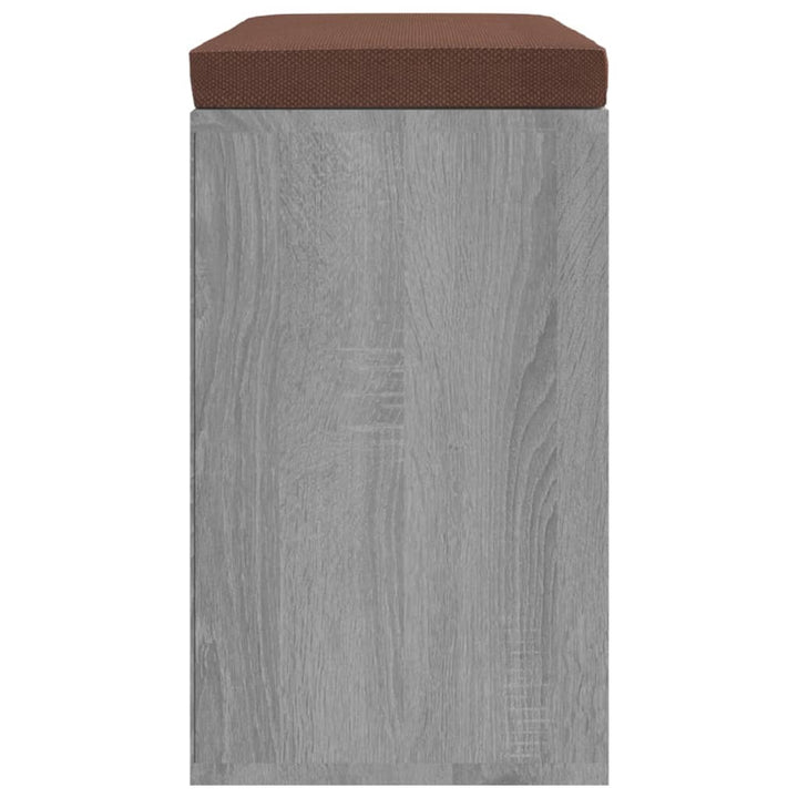 Bancă Pentru Pantofi, Gri Sonoma, 103X30X48 Cm, Lemn Prelucrat