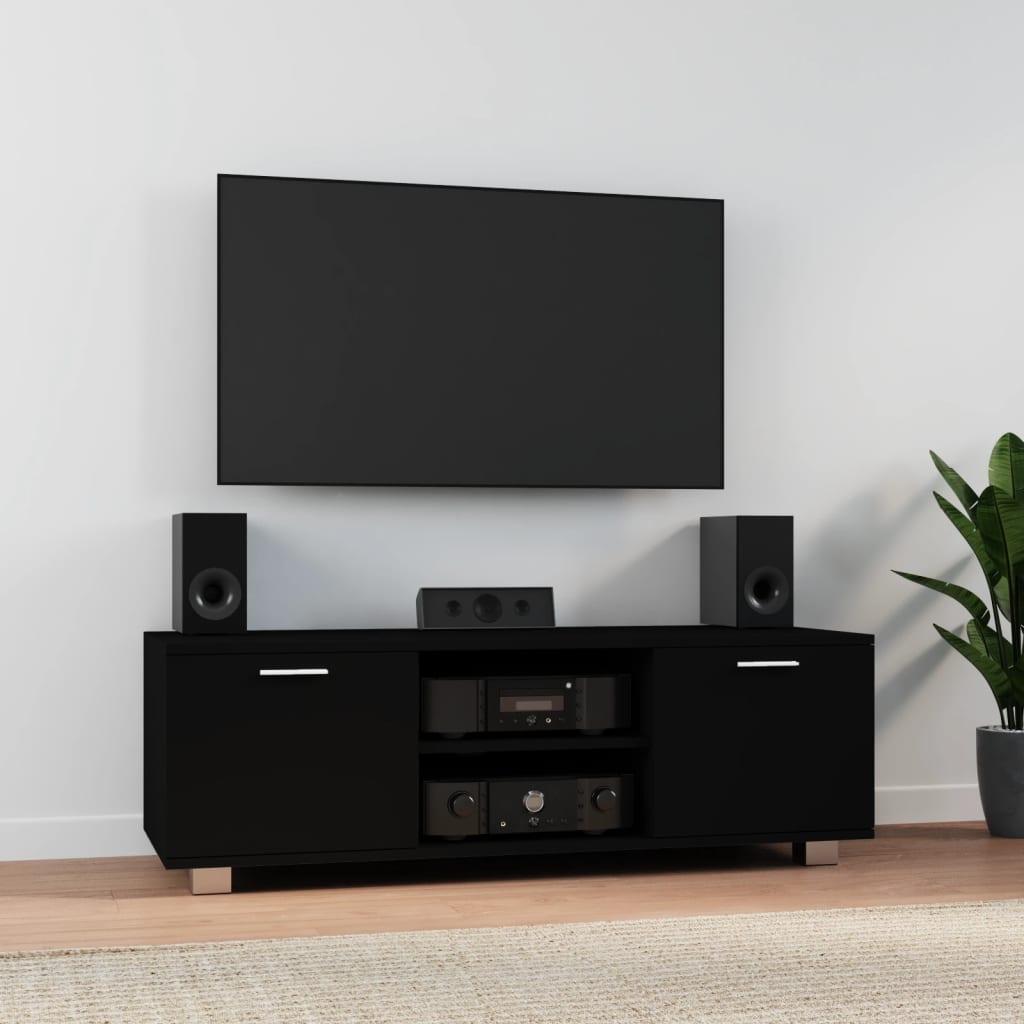 Comodă Tv, Alb Extralucios, 140 X 40,5 X 35 Cm