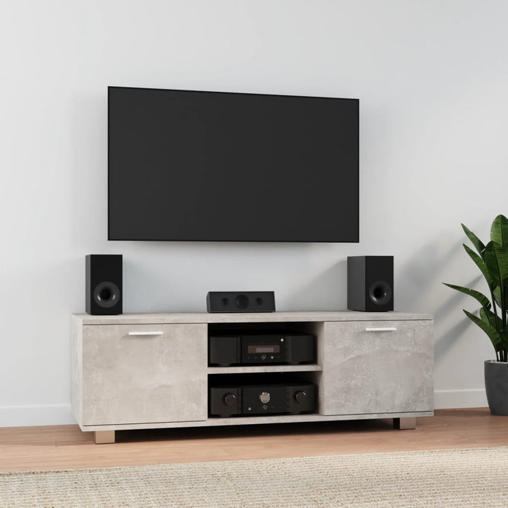 Comodă Tv, Alb Extralucios, 140 X 40,5 X 35 Cm