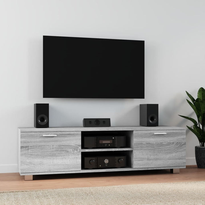 Comodă Tv, Alb Extralucios, 140 X 40,5 X 35 Cm