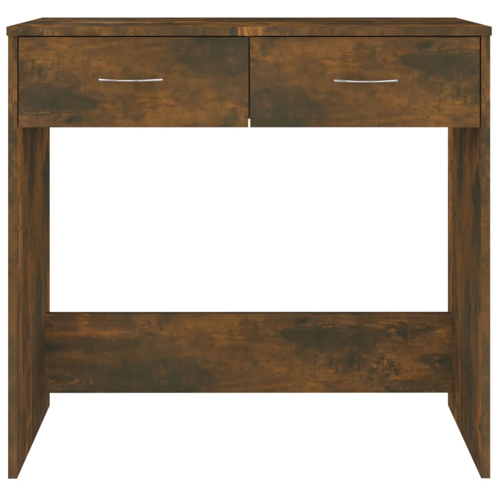 Birou, Stejar Fumuriu, 80X40X75 Cm, Lemn Prelucrat