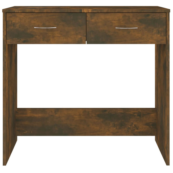 Birou, Stejar Fumuriu, 80X40X75 Cm, Lemn Prelucrat