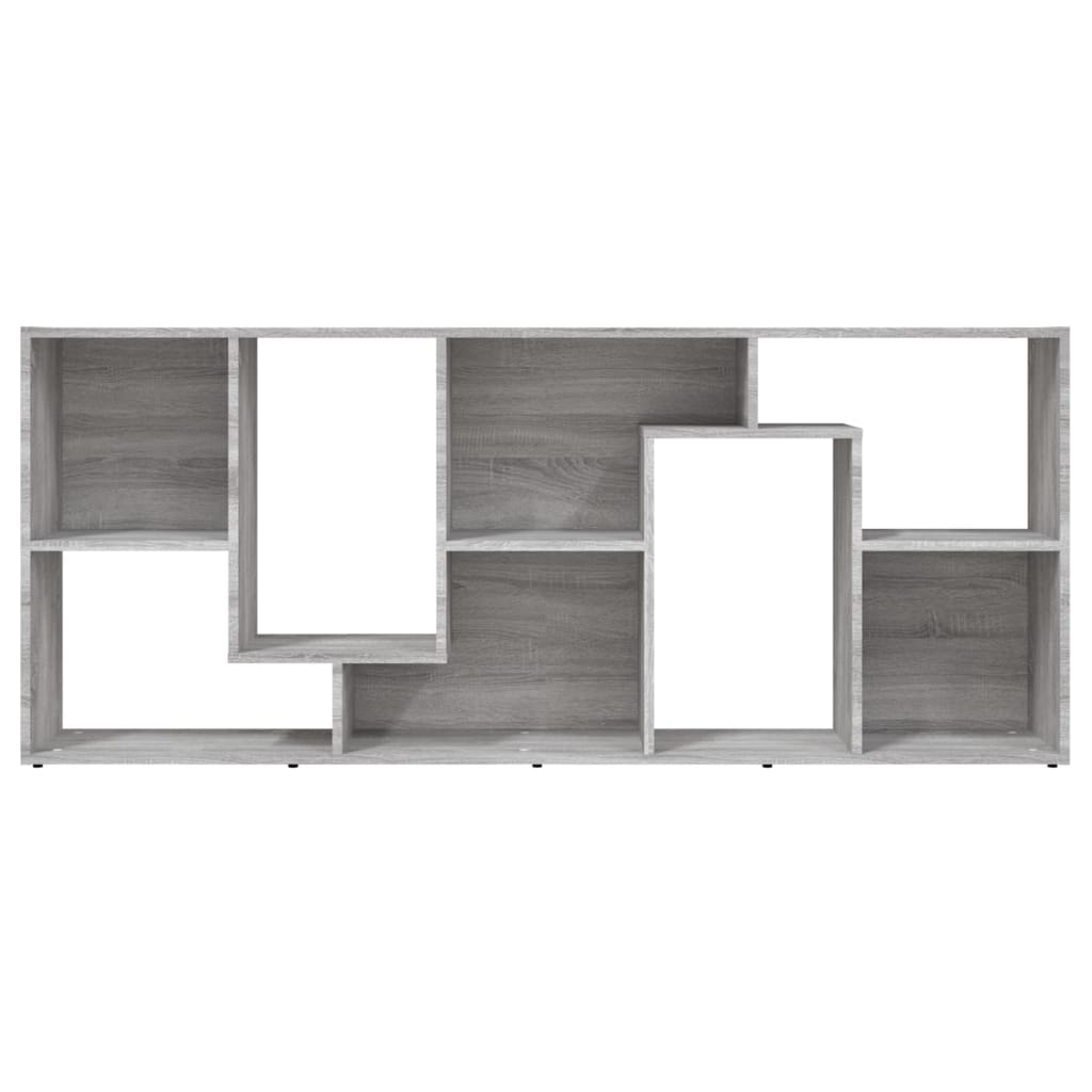 Bibliotecă, Gri Sonoma, 67X24X161 Cm, Lemn Prelucrat