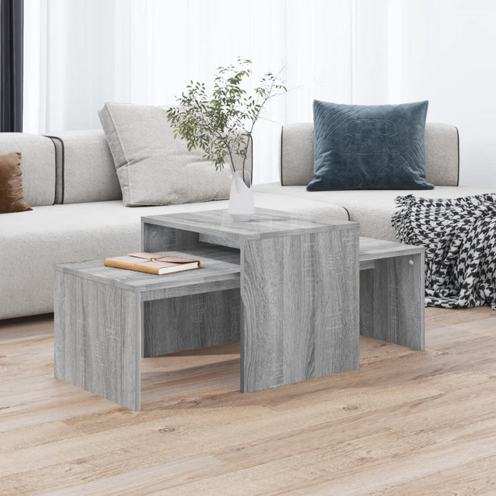 Set Măsuțe De Cafea, , 100X48X40Cm, Lemn Prelucrat