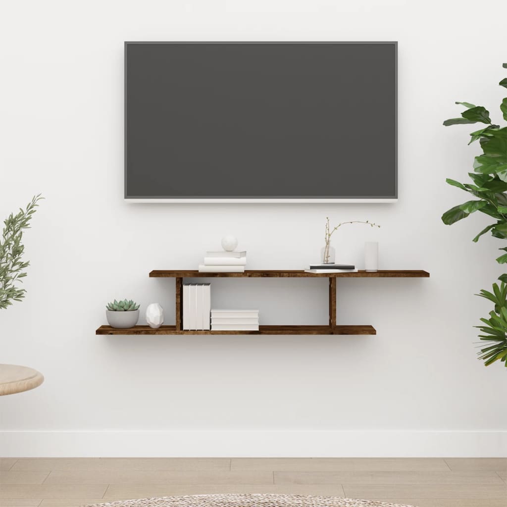 Raft Tv Cu Montaj Pe Perete, , 125X18X23 Cm, Pal