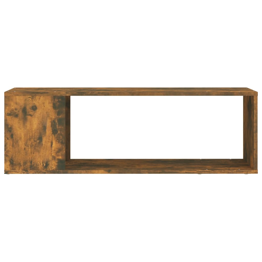 Comodă Tv, Stejar Fumuriu, 100X24X32 Cm, Lemn Prelucrat