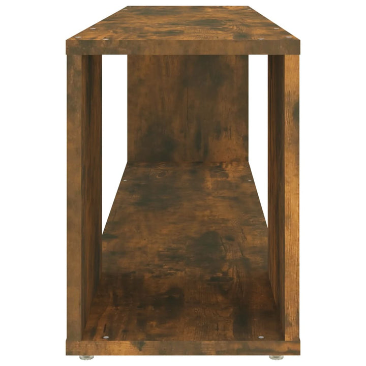 Comodă Tv, Stejar Fumuriu, 100X24X32 Cm, Lemn Prelucrat
