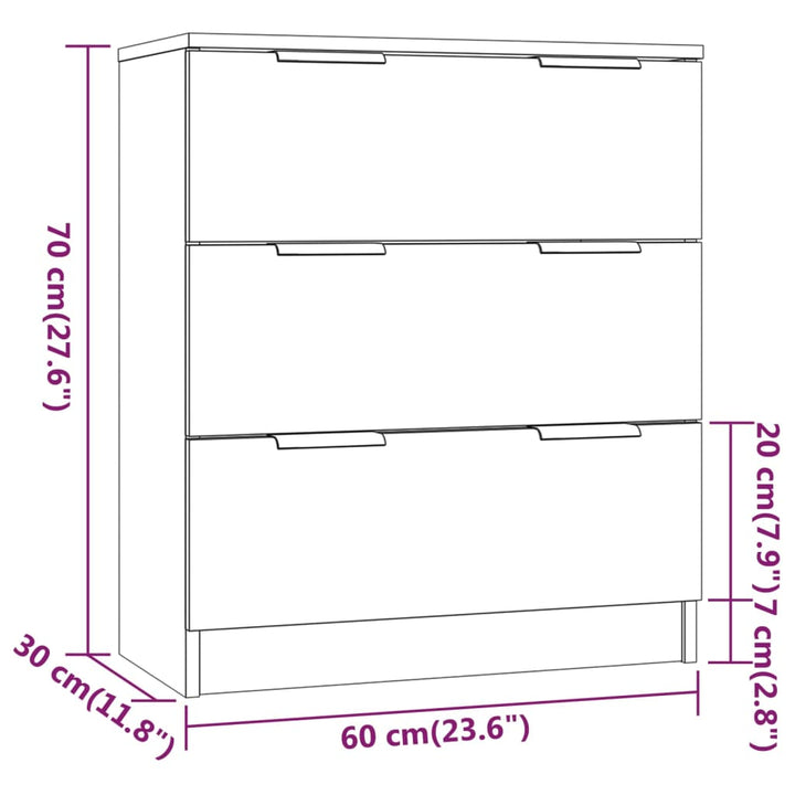 Dulap, , 60X30X70 Cm, Lemn Prelucrat