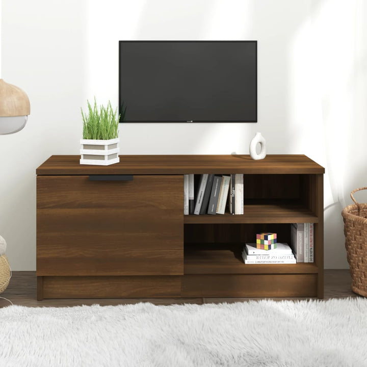 Comodă Tv, , 80X35X36,5 Cm, Lemn Prelucrat