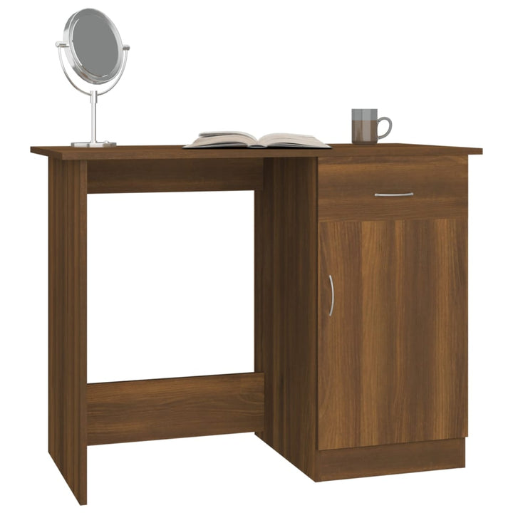 Birou, Stejar Maro, 100X50X76 Cm, Lemn Prelucrat