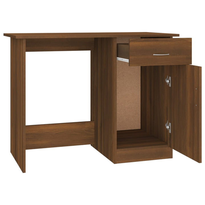 Birou, Stejar Maro, 100X50X76 Cm, Lemn Prelucrat