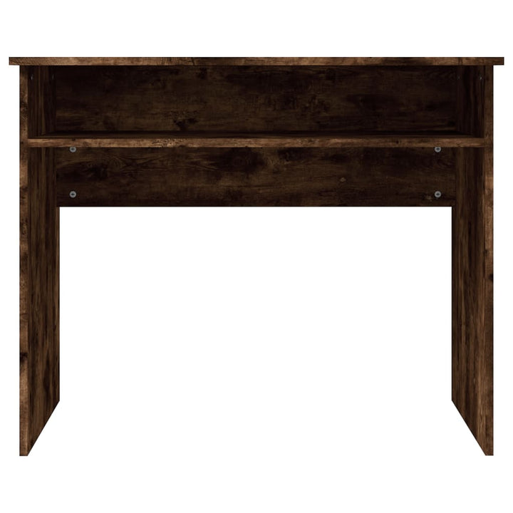 Birou, Stejar Fumuriu, 90X50X74 Cm, Lemn Prelucrat