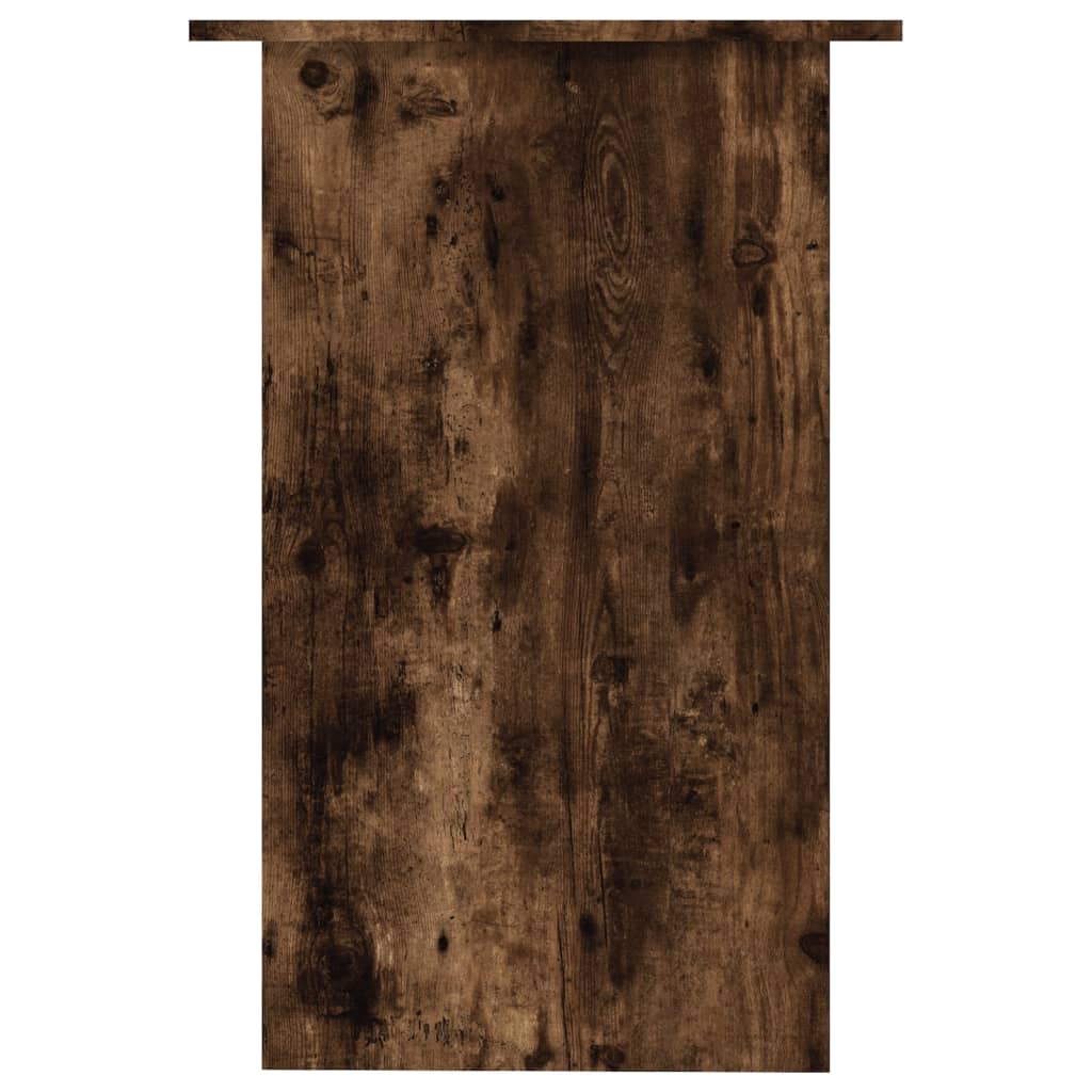 Birou, Stejar Fumuriu, 90X50X74 Cm, Lemn Prelucrat