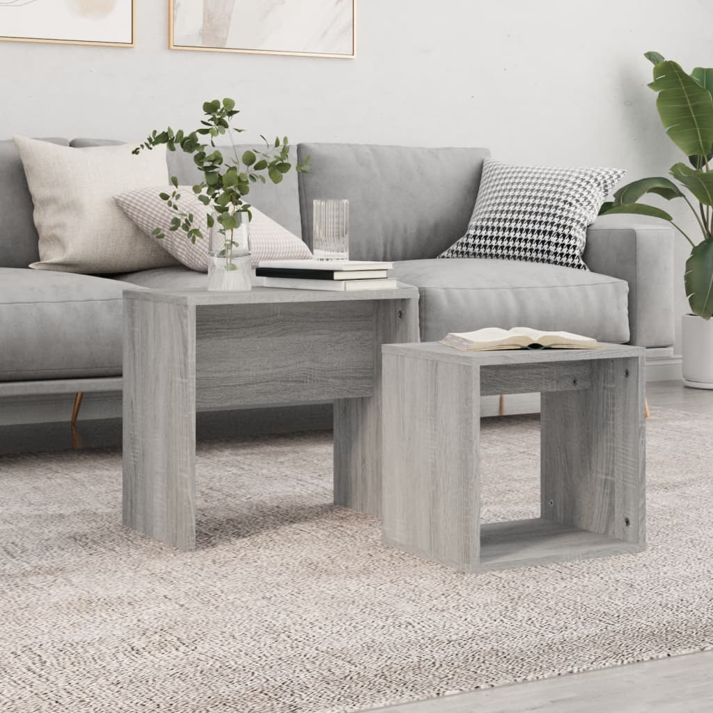 Set Măsuțe De Cafea, , 48X30X45 Cm, Lemn Prelucrat