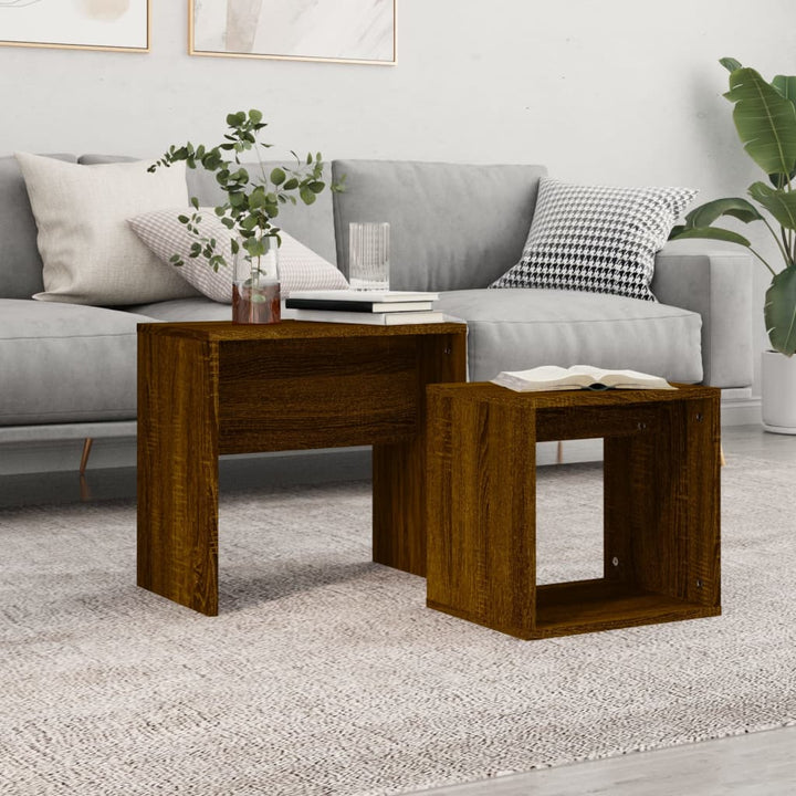 Set Măsuțe De Cafea, , 48X30X45 Cm, Lemn Prelucrat