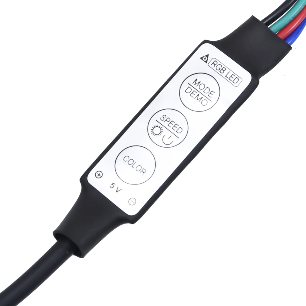 Comodă Tv Cu Lumini Led, Gri Sonoma, 160X35X40 Cm