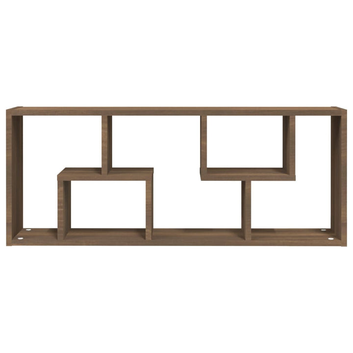 Raft De Perete, Stejar Maro, 36X16X90 Cm, Lemn Compozit