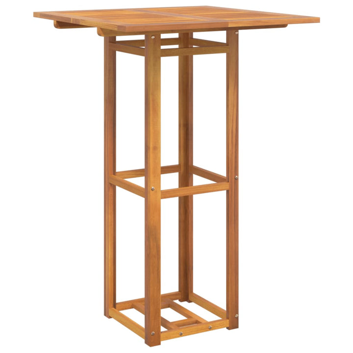 Masa De Bistro, 75X75X110 Cm, Lemn Masiv De Acacia