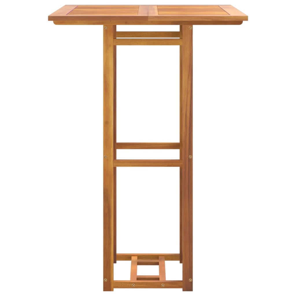 Masa De Bistro, 75X75X110 Cm, Lemn Masiv De Acacia