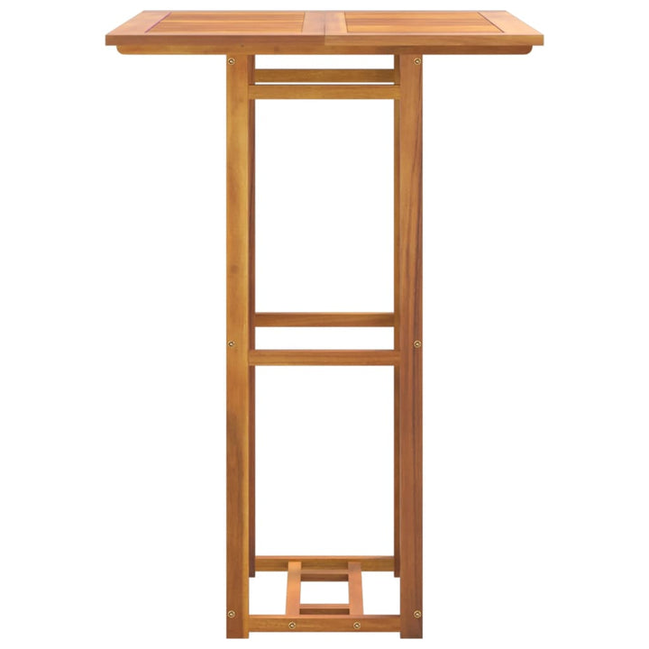 Masa De Bistro, 75X75X110 Cm, Lemn Masiv De Acacia
