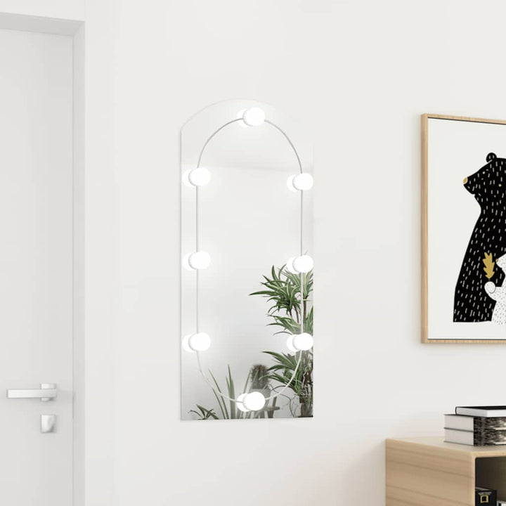 Oglindă De Perete Cu Lumini Led Sticlă