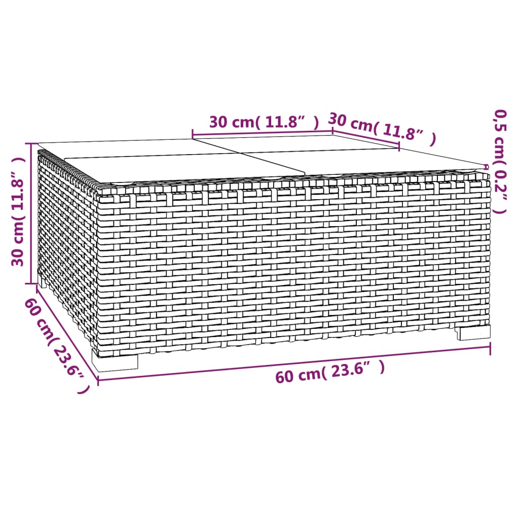 Set Mobilier De Grădină Cu Perne, 5 Piese, Negru, Poliratan