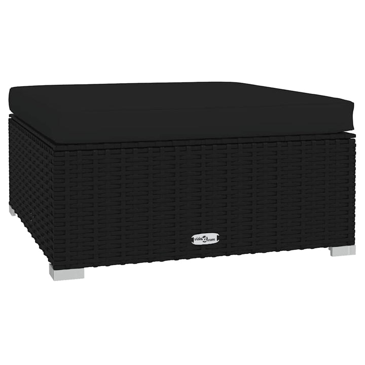 Set Mobilier De Grădină Cu Perne, 4 Piese, , Poliratan