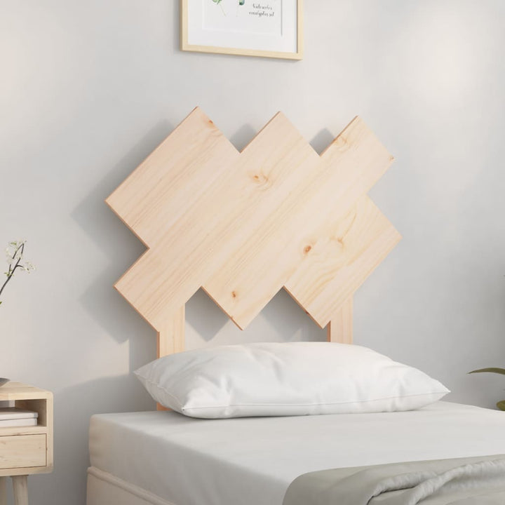 Tăblie De Pat, , 92X3X81 Cm, Lemn Masiv De Pin