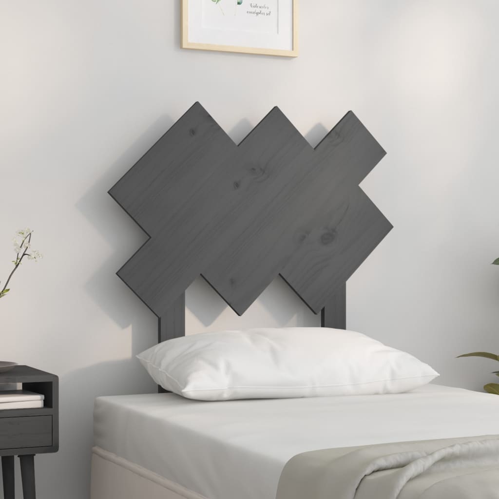 Tăblie De Pat, , 92X3X81 Cm, Lemn Masiv De Pin