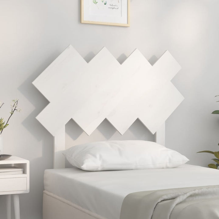 Tăblie De Pat, , 92X3X81 Cm, Lemn Masiv De Pin